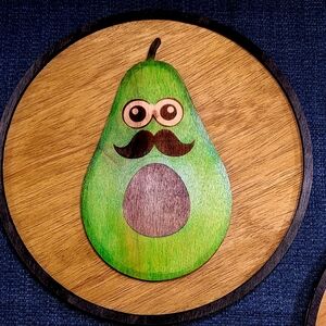 Mr. Avocado Wall Decor
